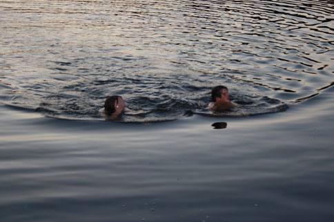 schwimmen
